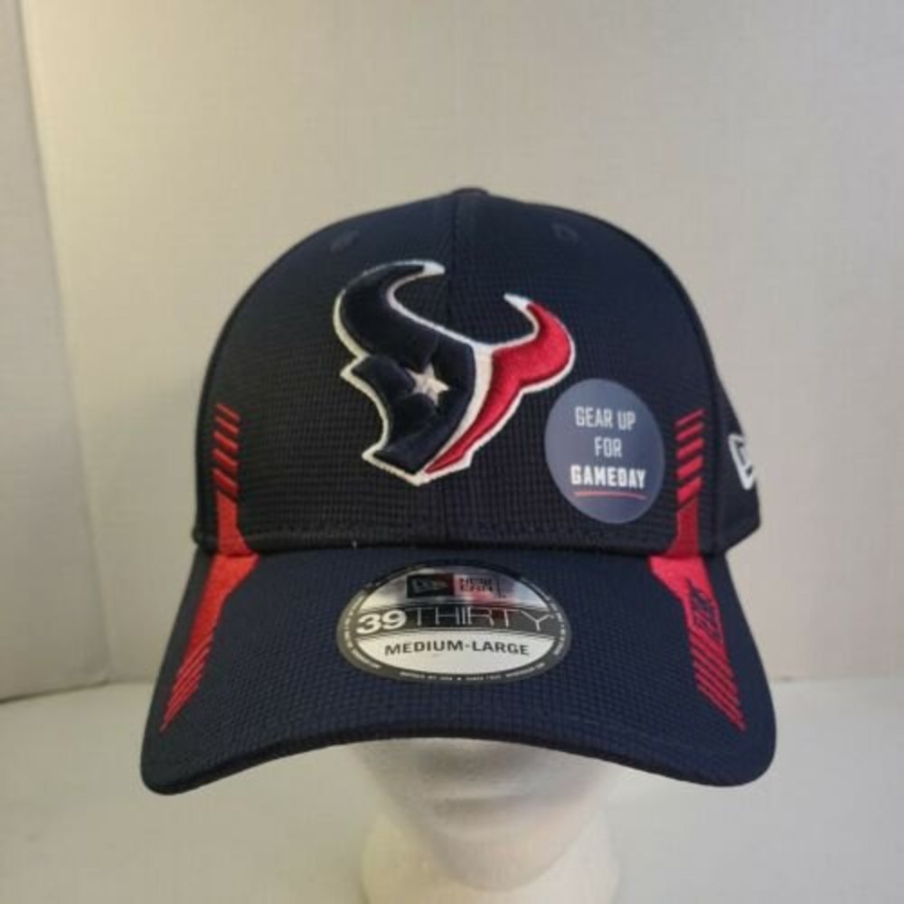 New Era 39Thirty NFL Houston Texans Fitted M-L Hat *New*